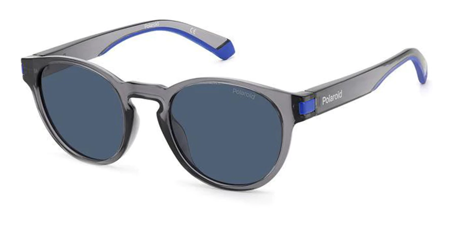 Polaroid PLD 2124/S 09V C3 | Mtt L Grau/Blau | Sonnenbrille