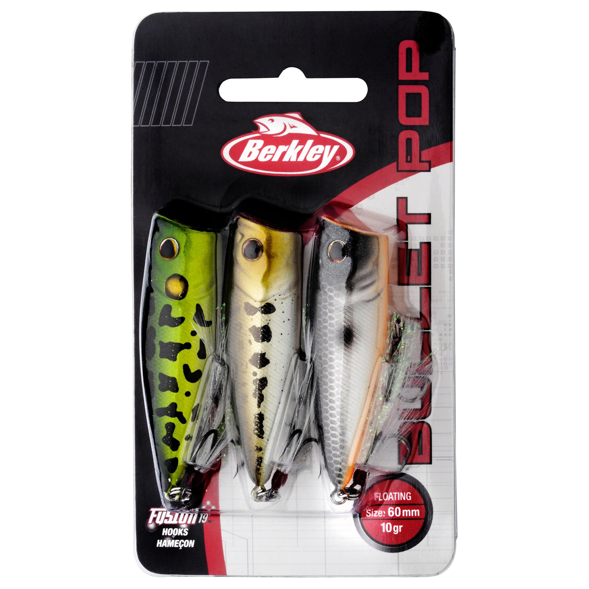 Berkley Bullet Pop 3-Pack