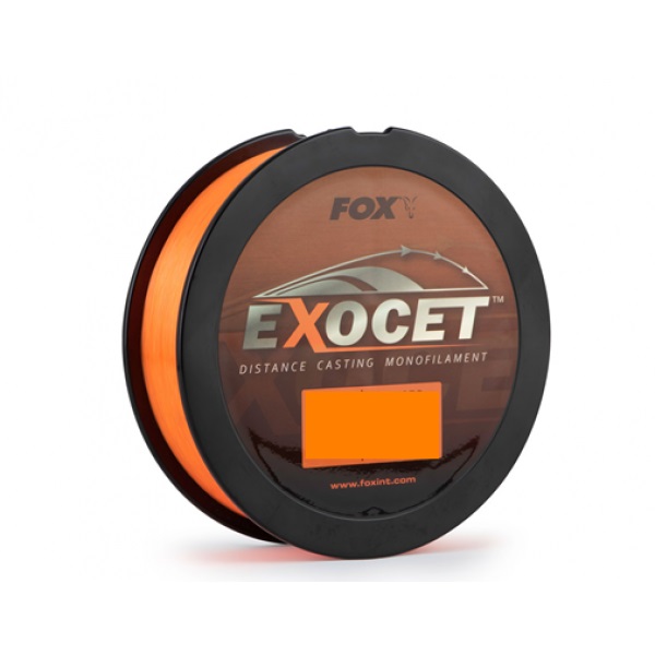 Fox Exocet Fluoro Orange Mono | 0,30 mm | 14 Pfund | 6,5 kg | 1000m | Nylon-Angelschnur