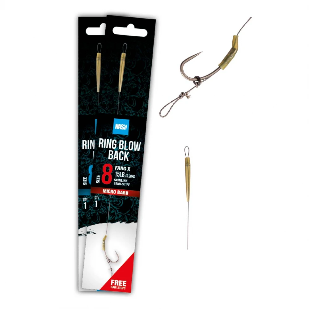 Nash Ring Blow Back Rig - Size 4
