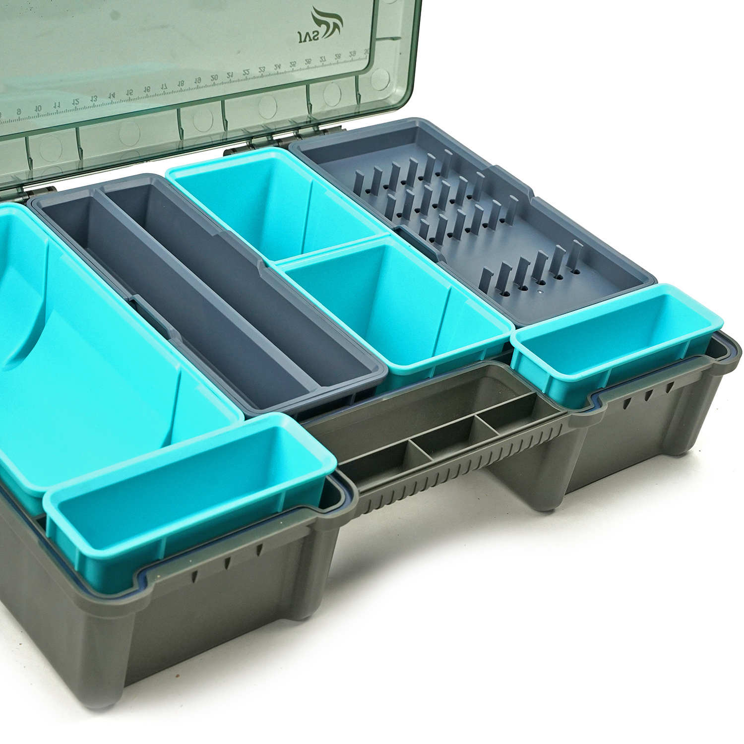 JVS Tackle Topbox set Feeder/ Match opbergboxen