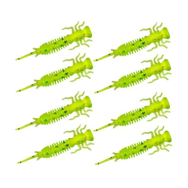 Senshu Nymph Crawler | Chartreuse | 5cm | 8 Stuks