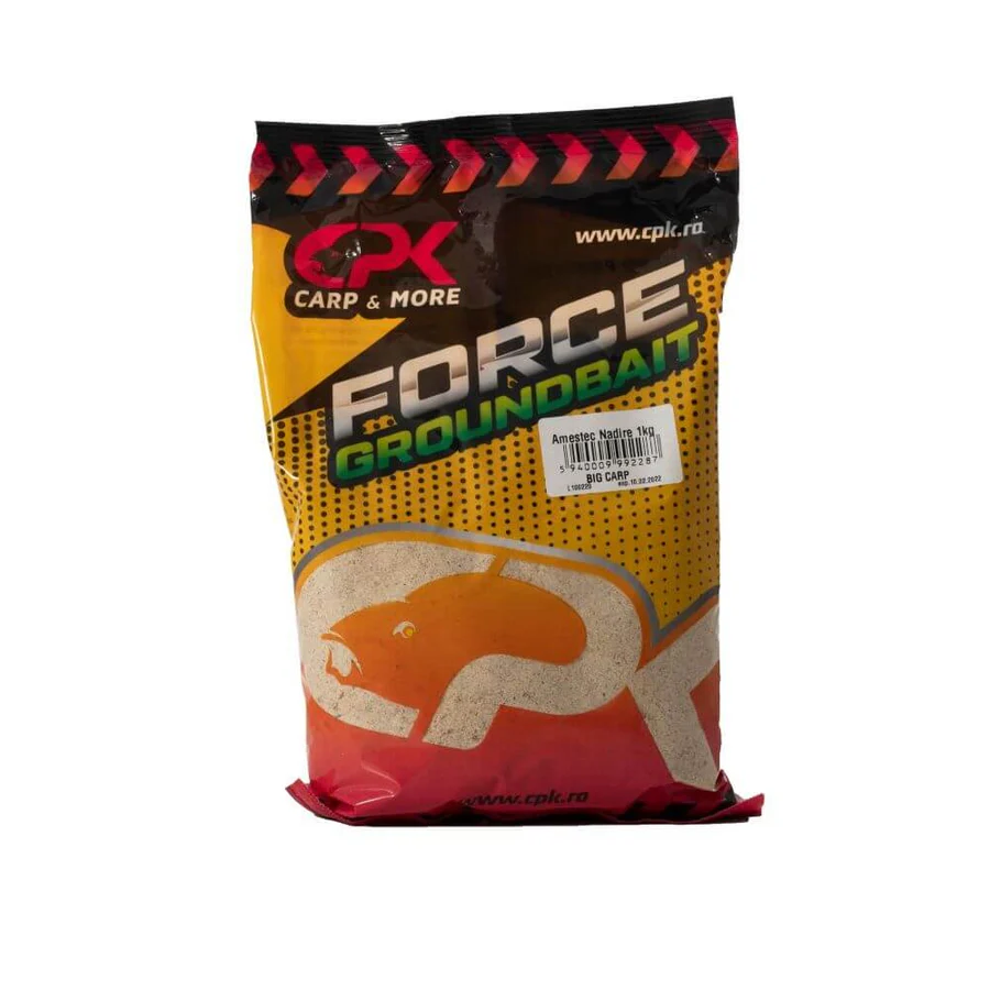 CPK FORCE GROUNDBAIT SILVER CARP 1KG - Karper lokvoer