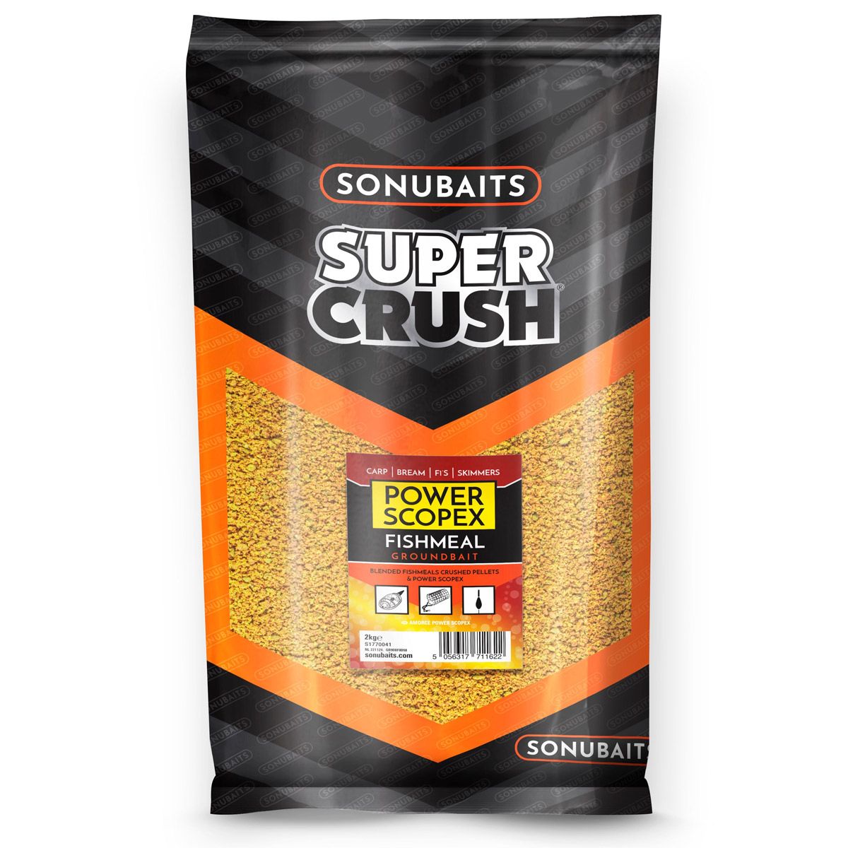 Sonubaits Groundbait - Power Scopex - 2kg