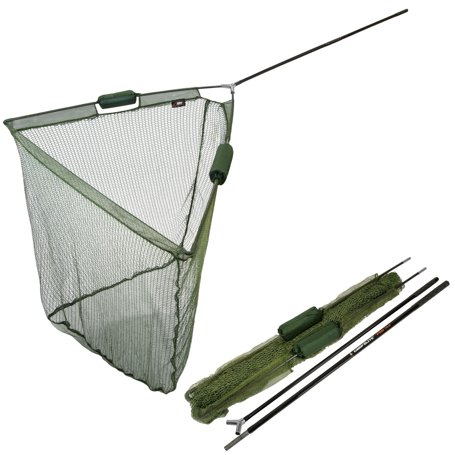 BAT-Tackle Carp Elite ProFloat | incl. 2 Netfloats  | Karpernet