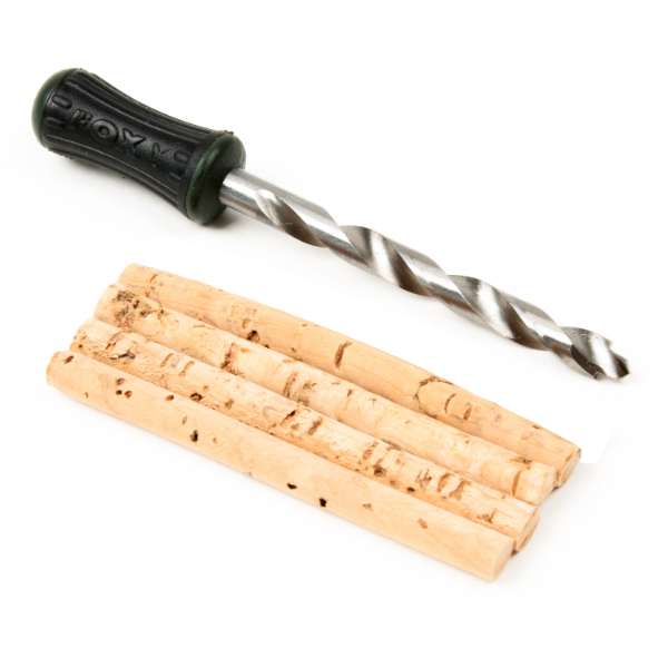 Fox Edges Nut Drill and Cork Sticks | 6mm | 4 stuks