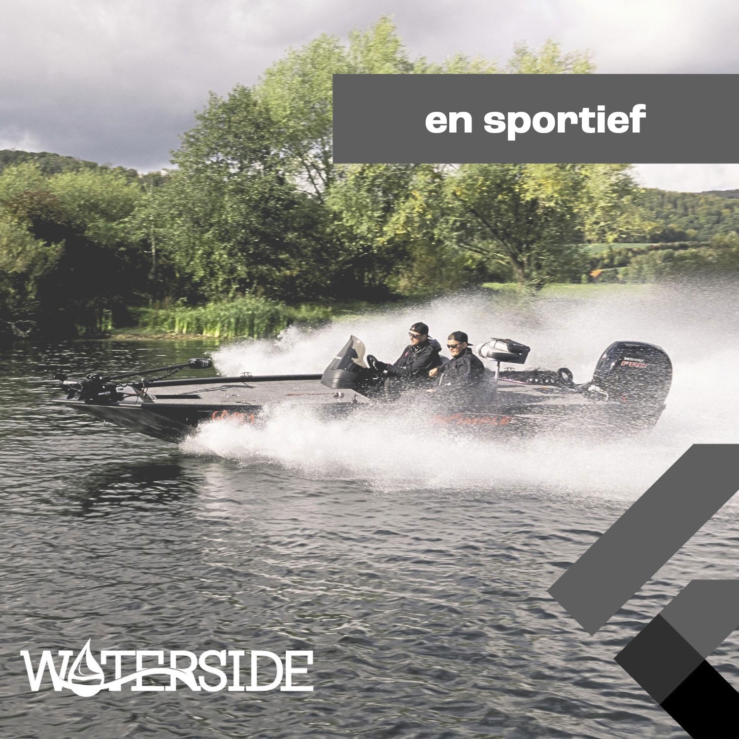 Waterside - Luxus Low Back - Bootstoel - Klark - Dark Series