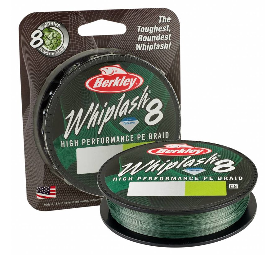 Berkley Whiplash 8 150m 0.06mm Green
