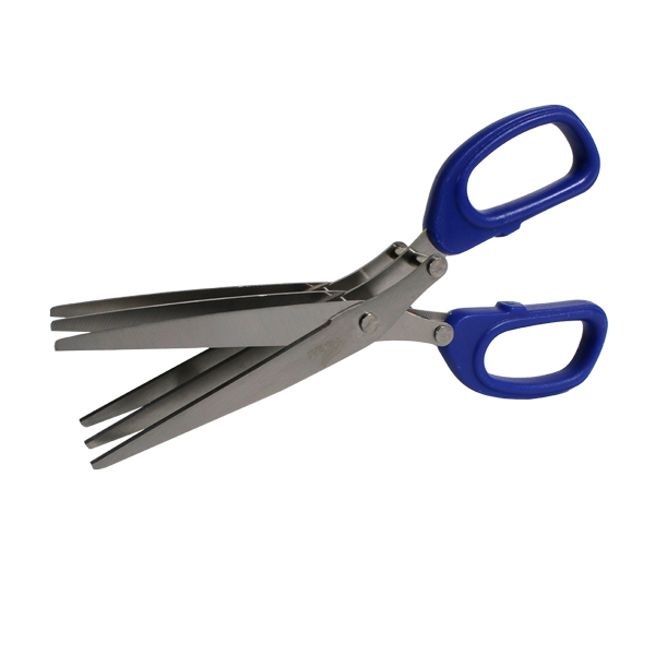 JVS Worm Scissor 3-Blade | Wormenschaar  XXL | Kruidenschaar | 3 bladen |  19cm Lang  