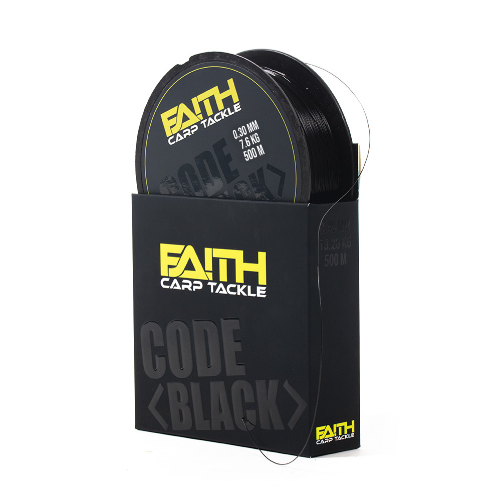 Faith Code Black One Shot | 500m | 0.30mm | 7.6kg