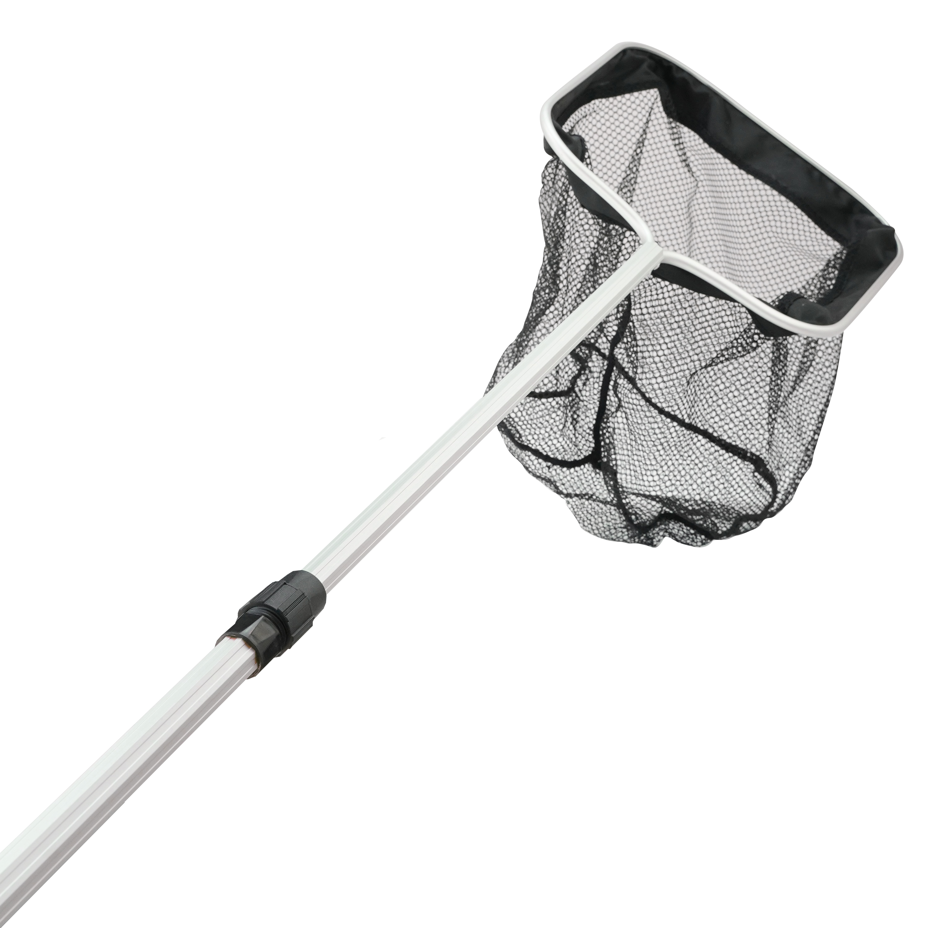 Eurocatch Schepnet  Forel - Vijvernet - Telescopische Steel 2.10m - Afm. Net 30x30x30cm