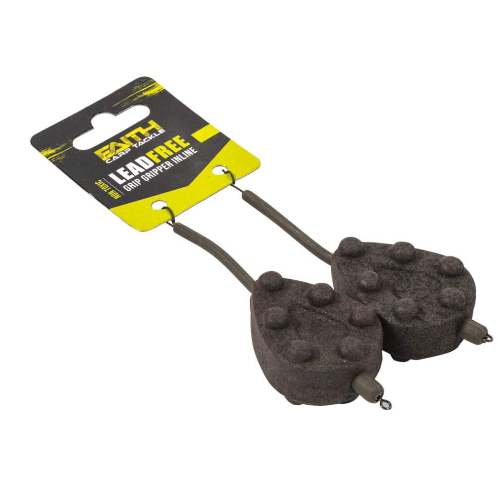 Faith Grip Gripper Inline | Loodvrij Werpgewicht | 2 Stuks