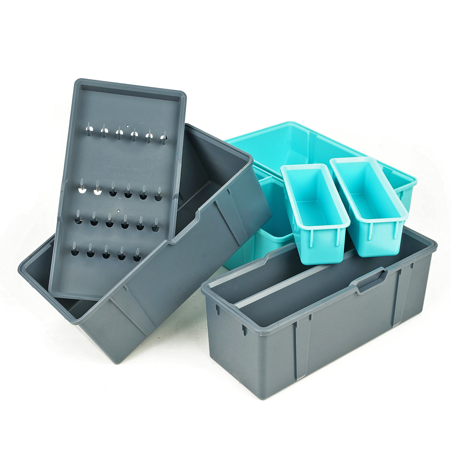 JVS Tackle Topbox set Feeder/ Match opbergboxen