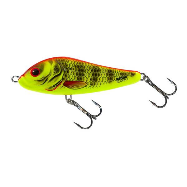 Salmo Rattlin' Slider | Jerkbait | Green Tiger | 8cm