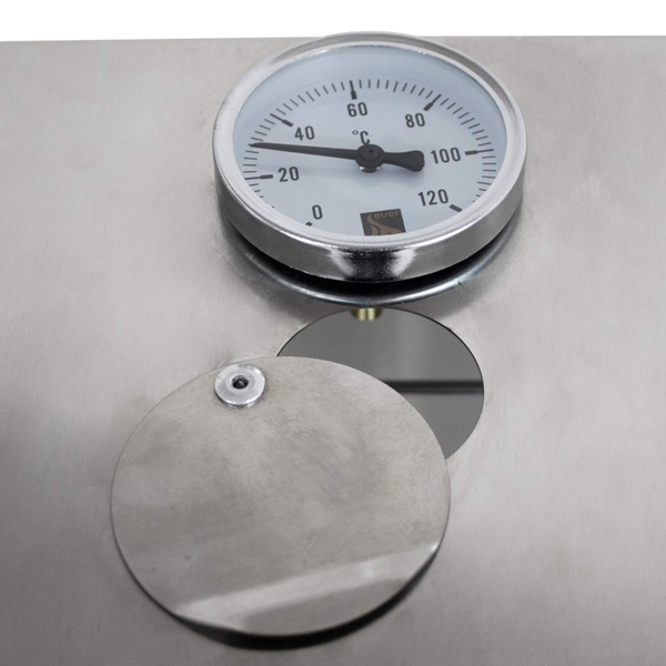 Eversmoke Jumbo RVS | Inclusief Thermometer | Rookkast