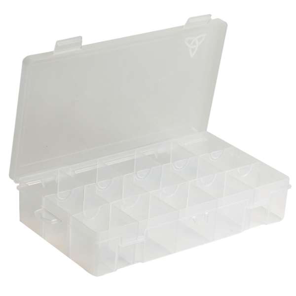 Eurocatch Fishing Tacklebox Transparant | 28 x 17 x 6cm