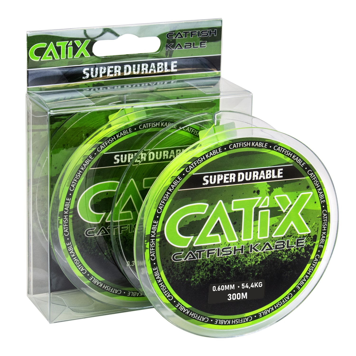 Catix Cat-Kable Meerval Gevlochten lijn 300m 54,4kg 0,60mm