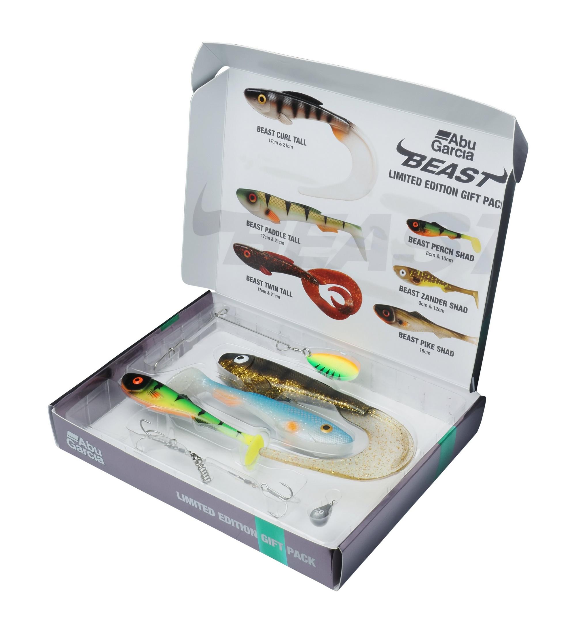 Abu Garcia Beast | Gift Pack 6 stuks| Limited Edition | Kunstaas set | Cadeau verpakking 