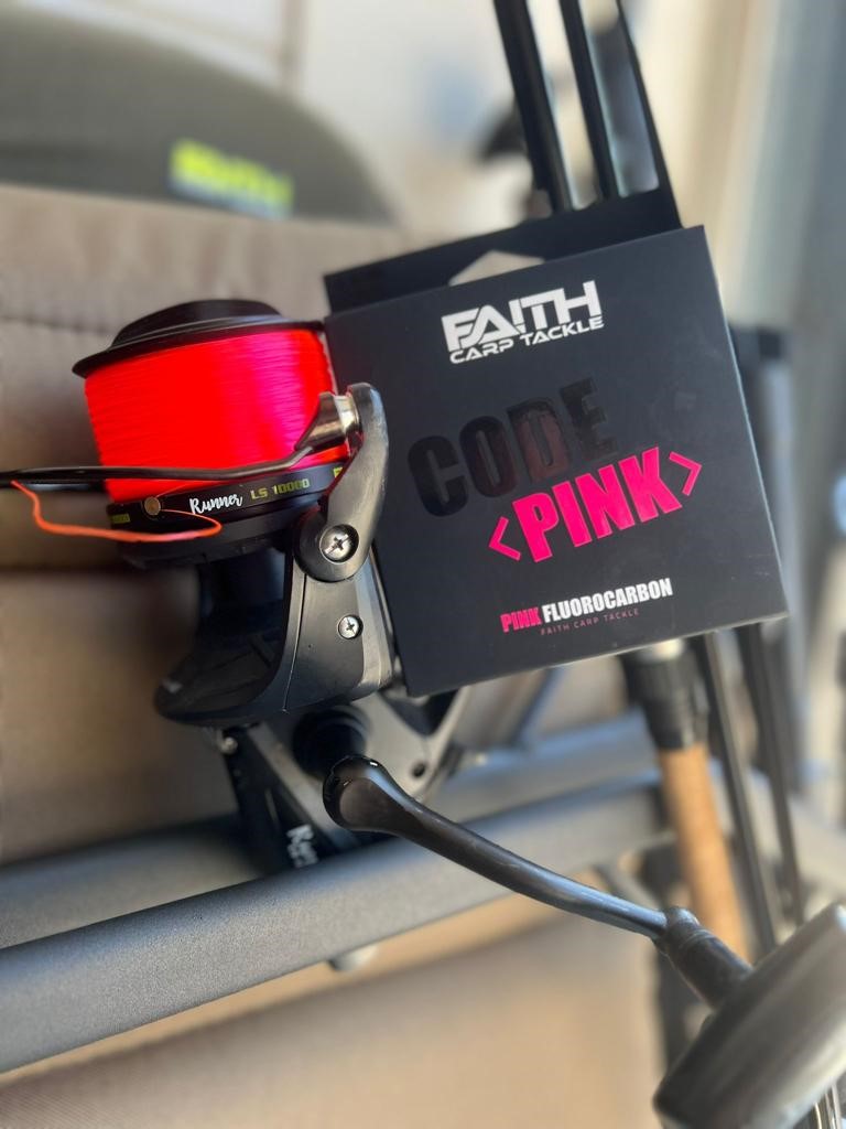 Faith Code Pink | Fluor-Carbon | Nylon | 0.35mm | 500m | 9.75kg