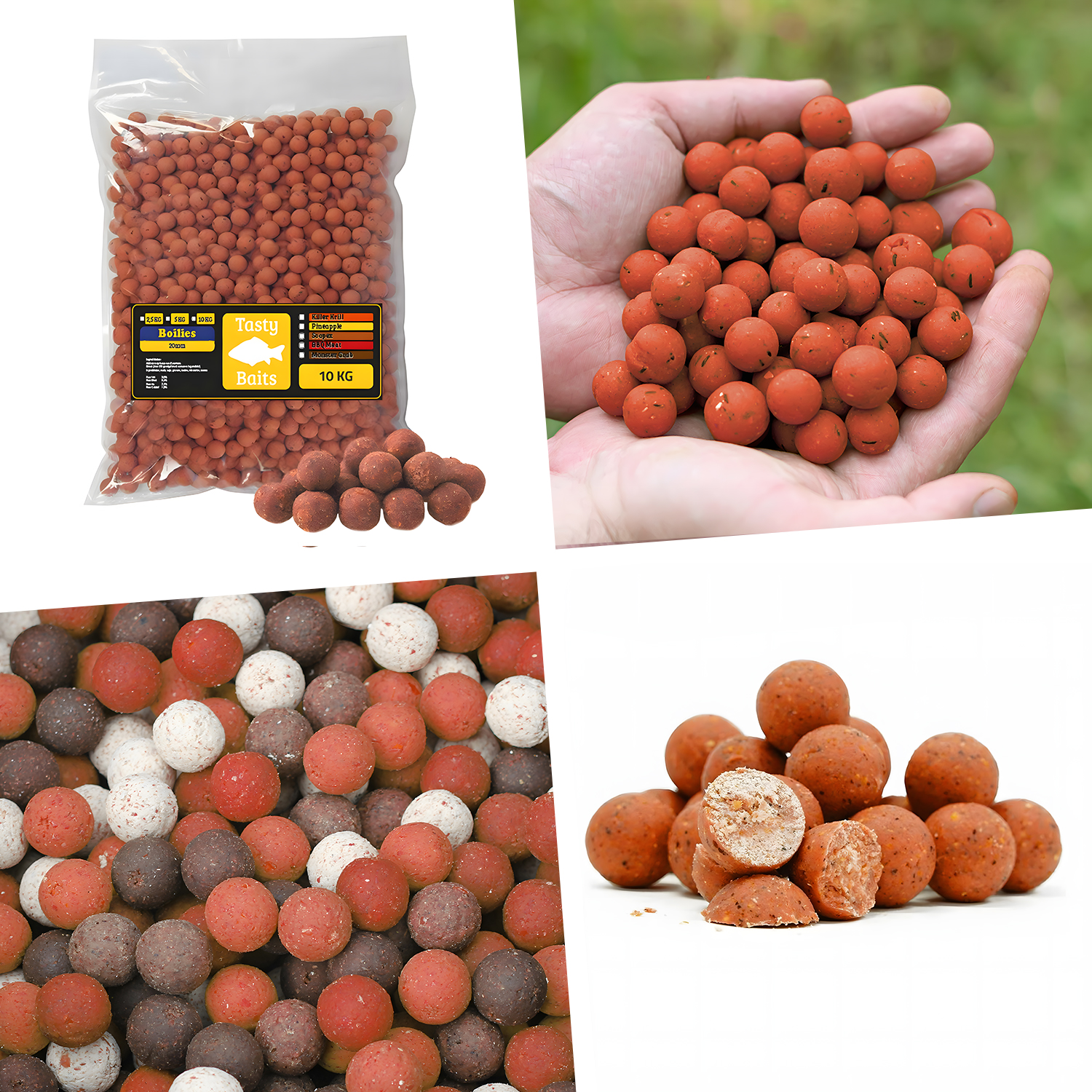 Tasty Baits Monsterkrabbe | Boilie | 20mm | 10kg