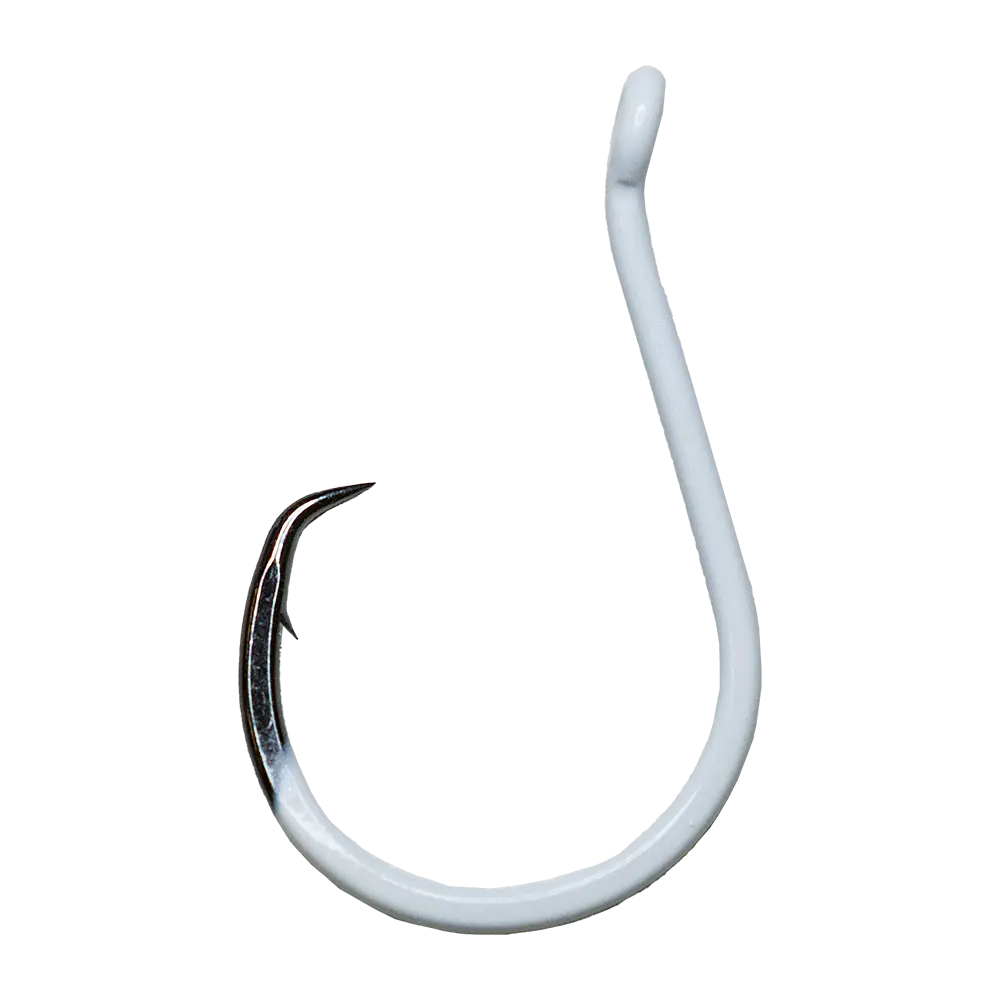 BKK Heavy Circle Hook - Glow - #6/0 - 6pcs