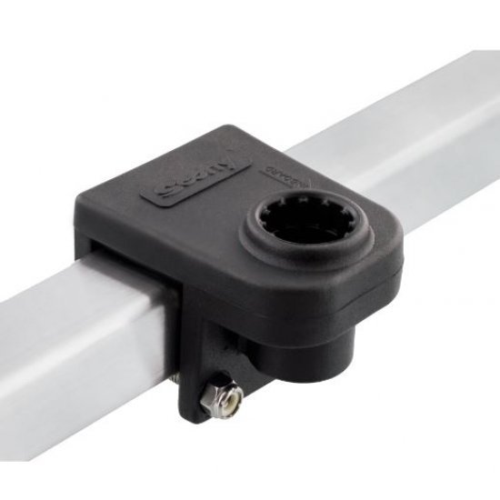 Rail Mounting Adapter Black 1-1/4” Square Rail