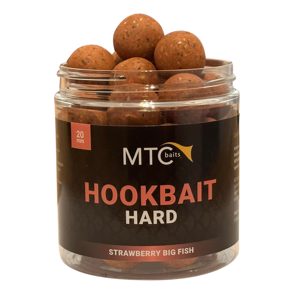 MTC Hookbait Hard - Strawberry Big Fish - 16mm