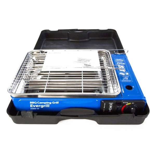 Evergrill BBQ Camping Grill | Incl. Transportkoffer