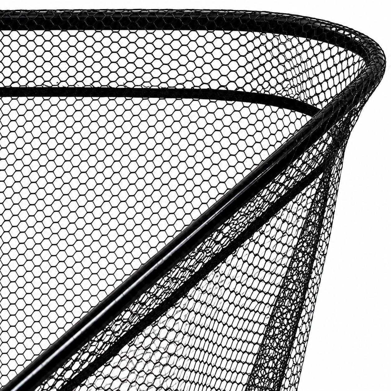 Eurocatch schepnet Rubber | 50x50cm | 2mtr Telescopische steel | rubber gecoat schepnet 