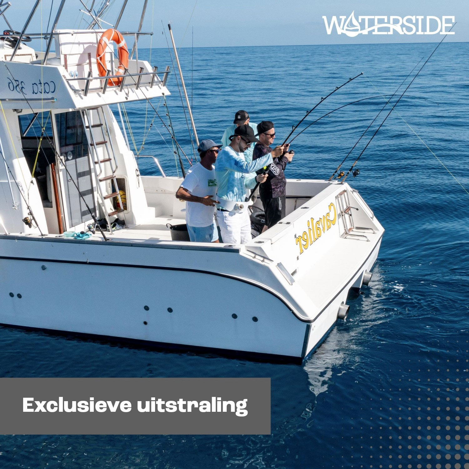 Waterside - Luxus Low Back - Bootstoel - Fynn - Dark Series