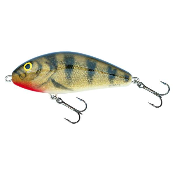 Salmo Fatso Sinking | Jerkbait | Emerald Perch | 10cm