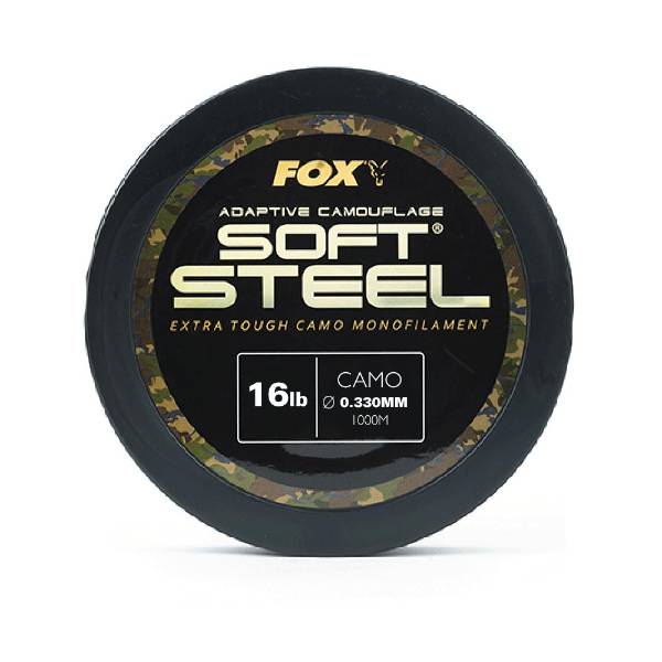 Fox Adaptive Camouflage Soft Steel | Nylon lijn | 16lb | 0.33mm