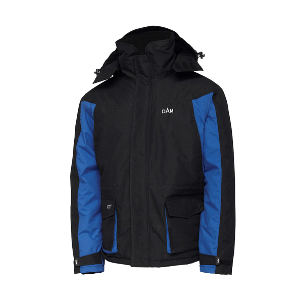 Dam O.T.T. Thermal Suit | Black Night/Blue | Maat XL | Warmtepak