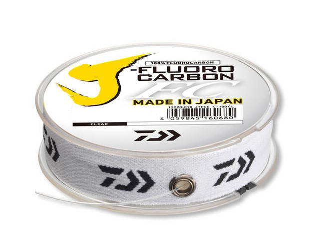 Daiwa J-Fluorocarbon | Transparant | 100m | 0.393mm