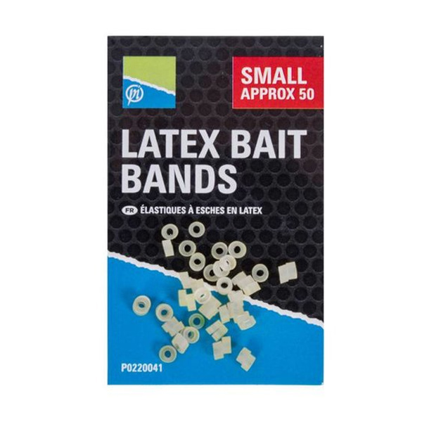 Preston Latex Bait Bands | Small | Aasbandjes