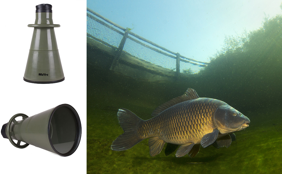Faith Aquascope | Large | Onderwaterkijker |  Groen | Compact demonteerbaar 