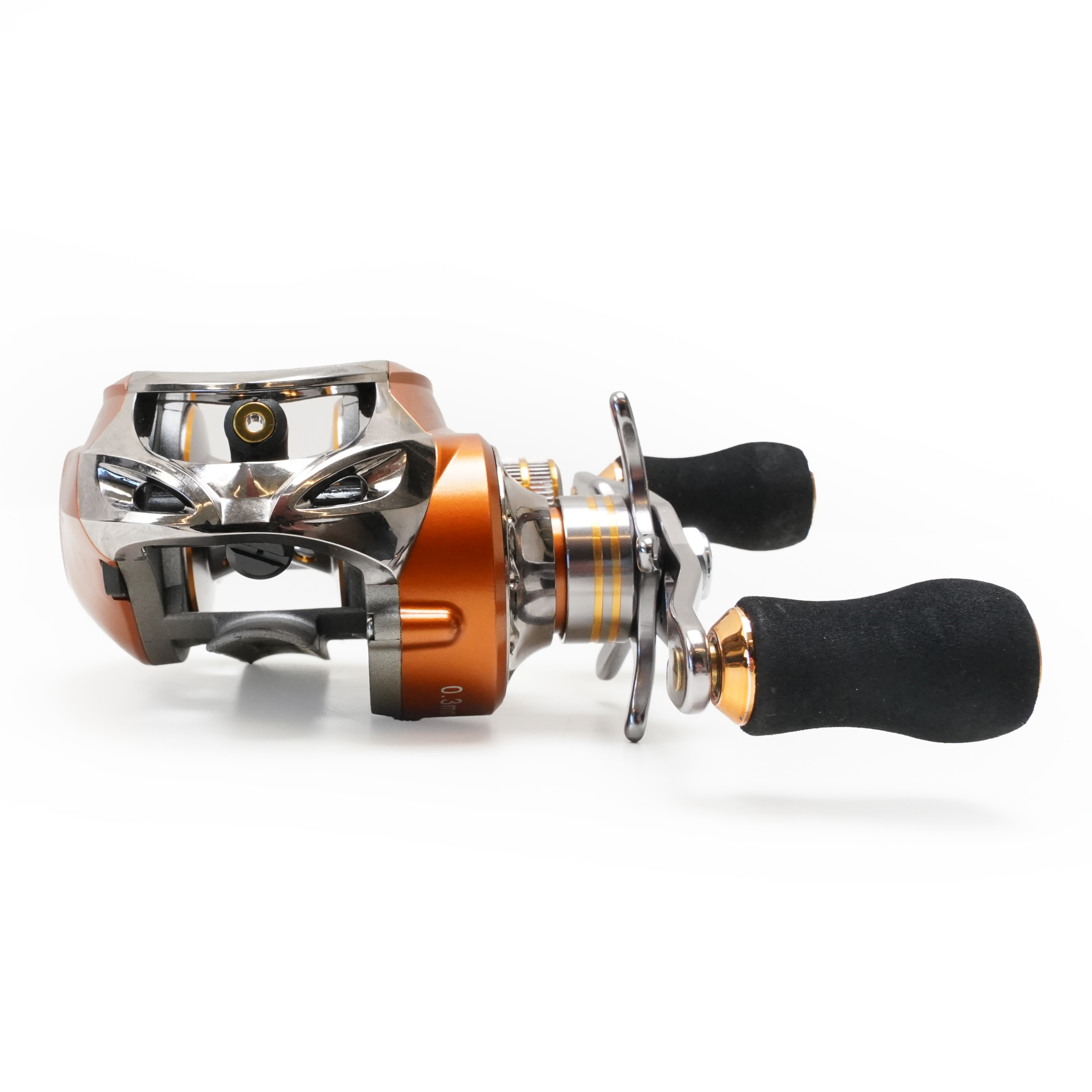 Traxis Baitcaster Reel - Gold - Left Hand