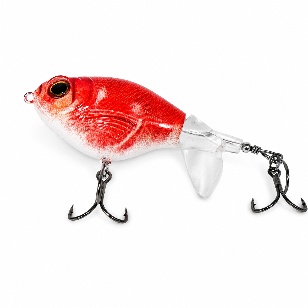 Fish-Xpro Topwater Whopper Plopper - 9cm-14g - Set 5pcs - Incl Tackle Box