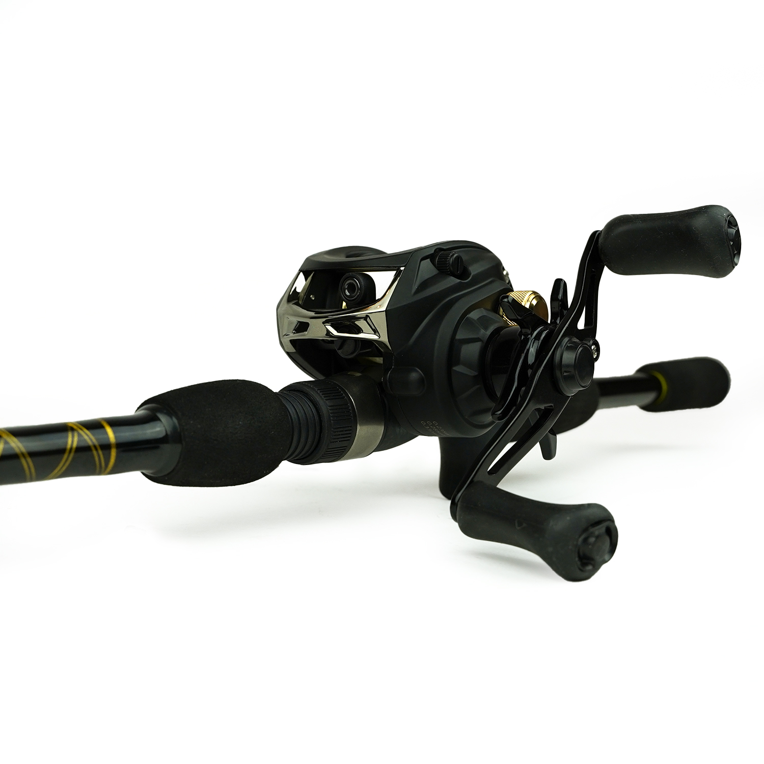 FISH-XPRO Baitcasting Combo | Roofvis Set | 1.95m | Hengelset 