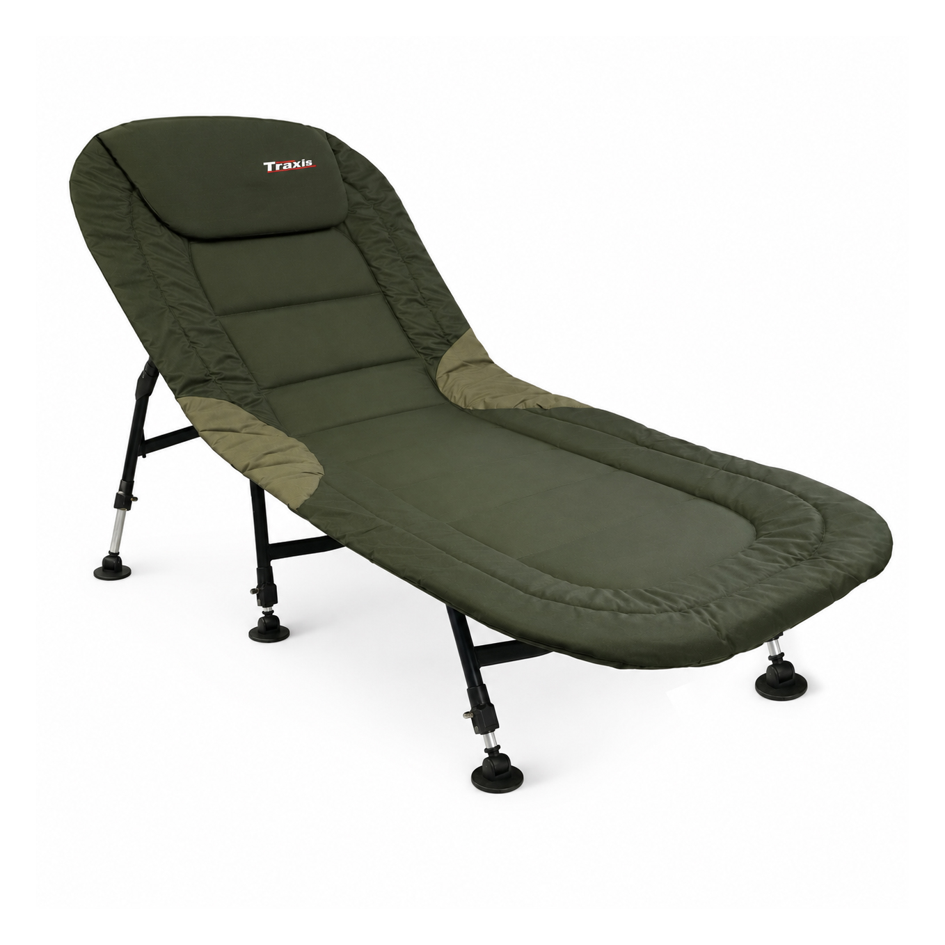 Traxis Flat Bed 6-Leg  - Kampeerbed - Karper stretcher - 6 poten  