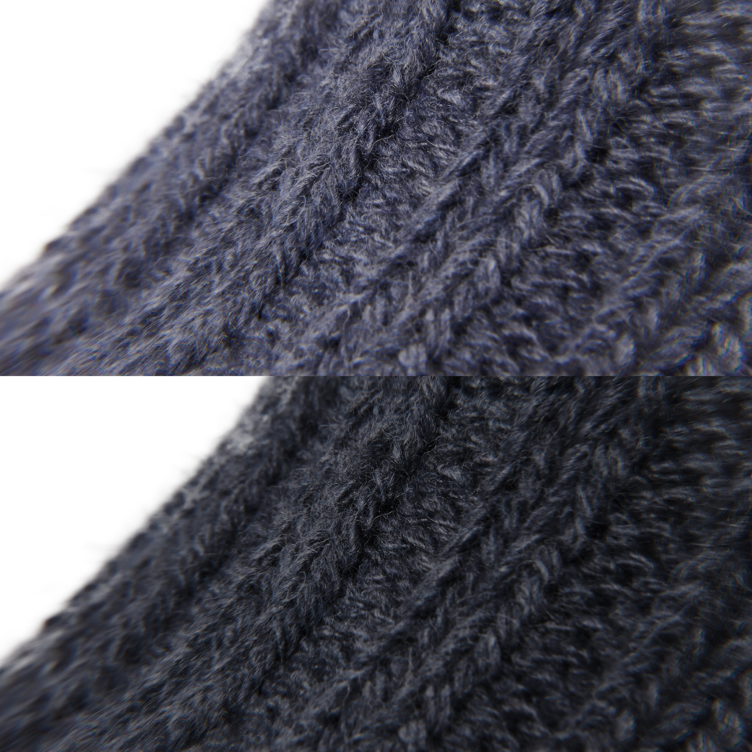 Brubaker 4 Paar Socken aus Alpakawolle – Grau