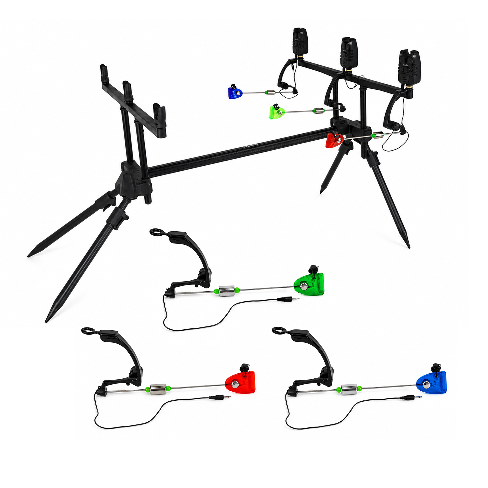 Fish-Xpro Luxe Rodpod-Set Complete - 3-Rod
