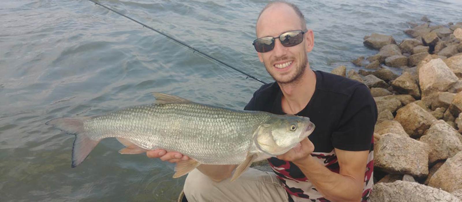 Grote Roofblei vangst