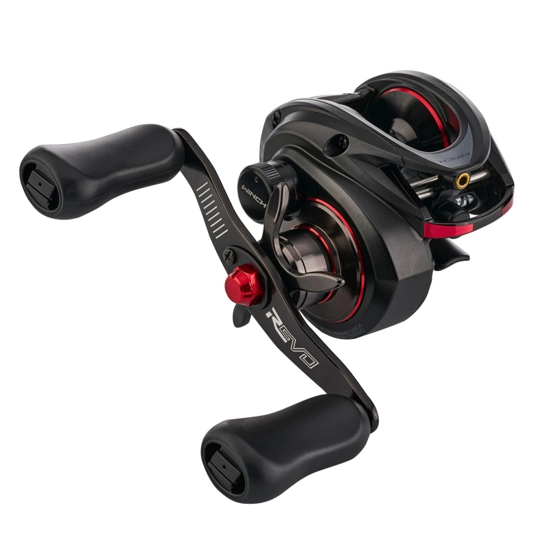 ABU Revo5 Winch LP-L | Low Profile Reel | Baitcast |  Slow | Ratio 5.4 : 1