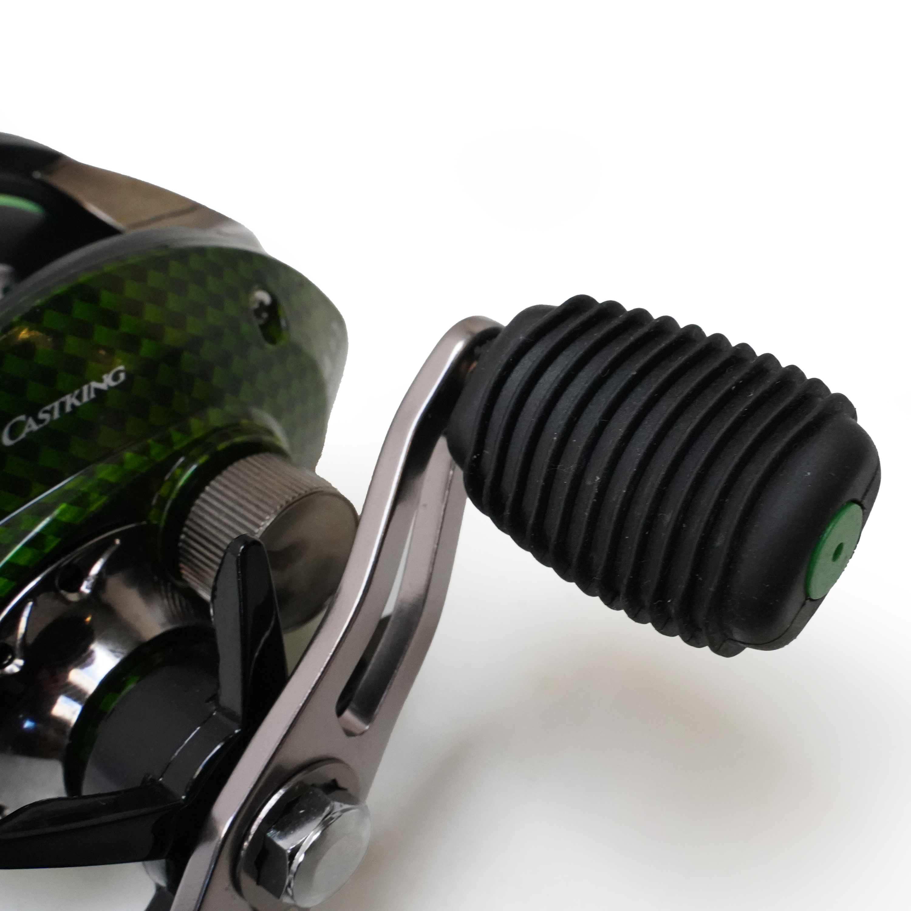 Traxis CastKing LH Baitcast Reel Carbon Green 