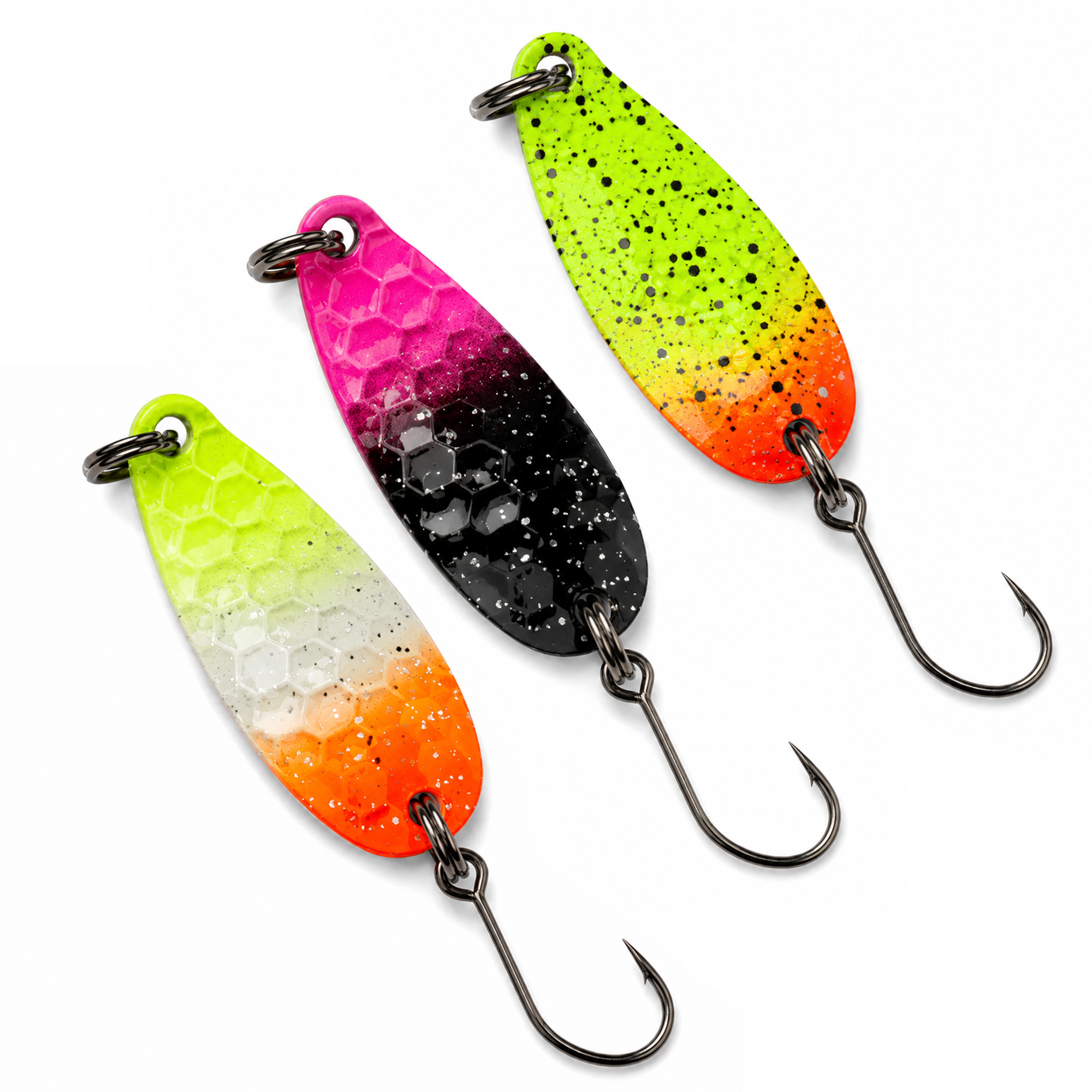 Troutlook Trout Spoon Set - 3g - 21pcs incl Tacklebox
