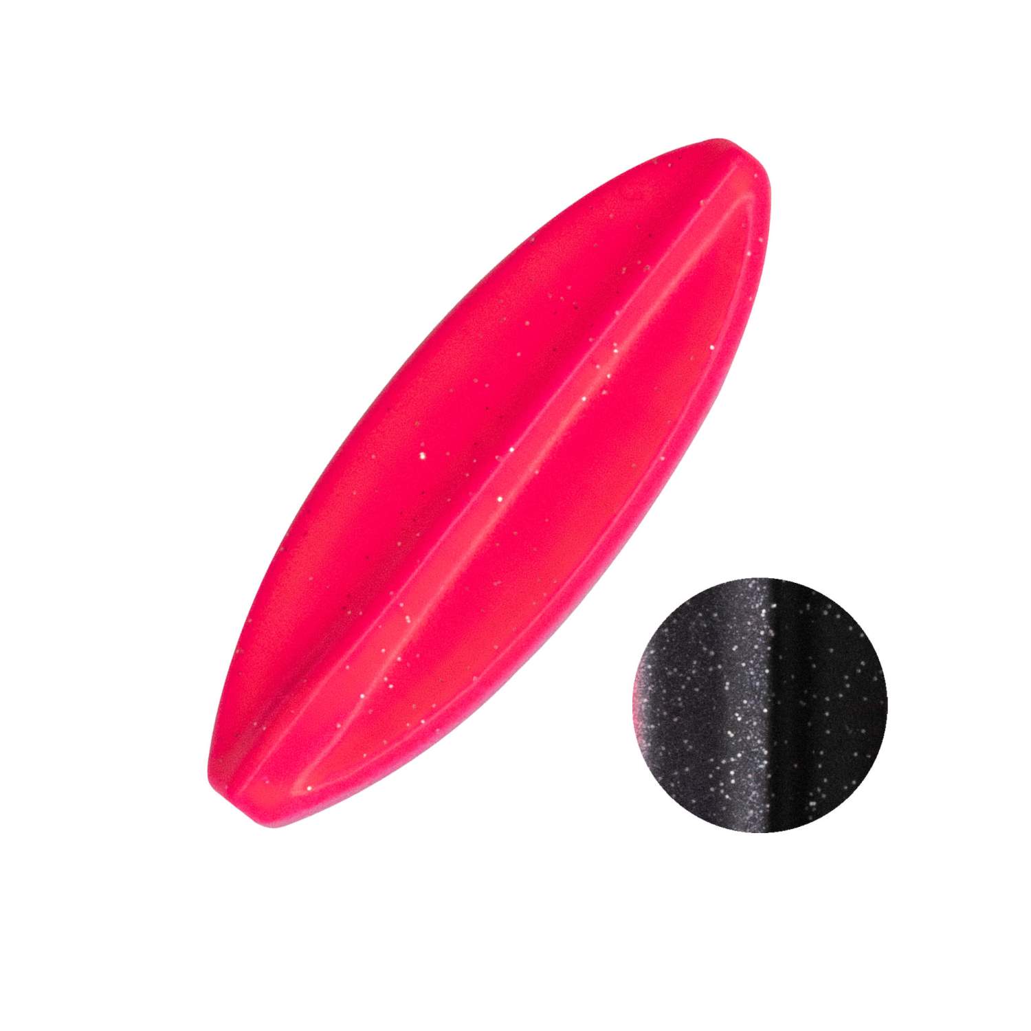 Troutlook - Hurricane - Inline Spoon - 5cm - 5gr - Black/Pink UV