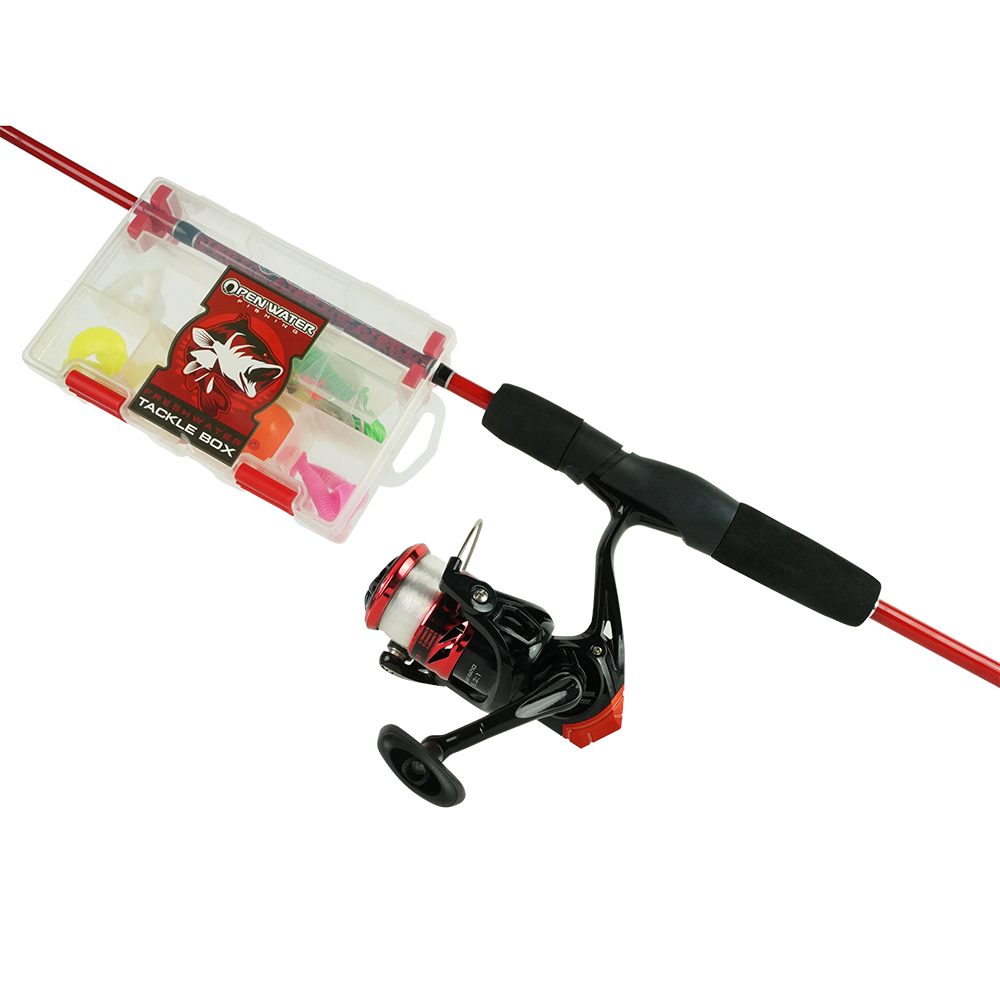 Eurocatch Spinhengelset | 1.68m | complete Set |  5-20G werpgewicht | Rood