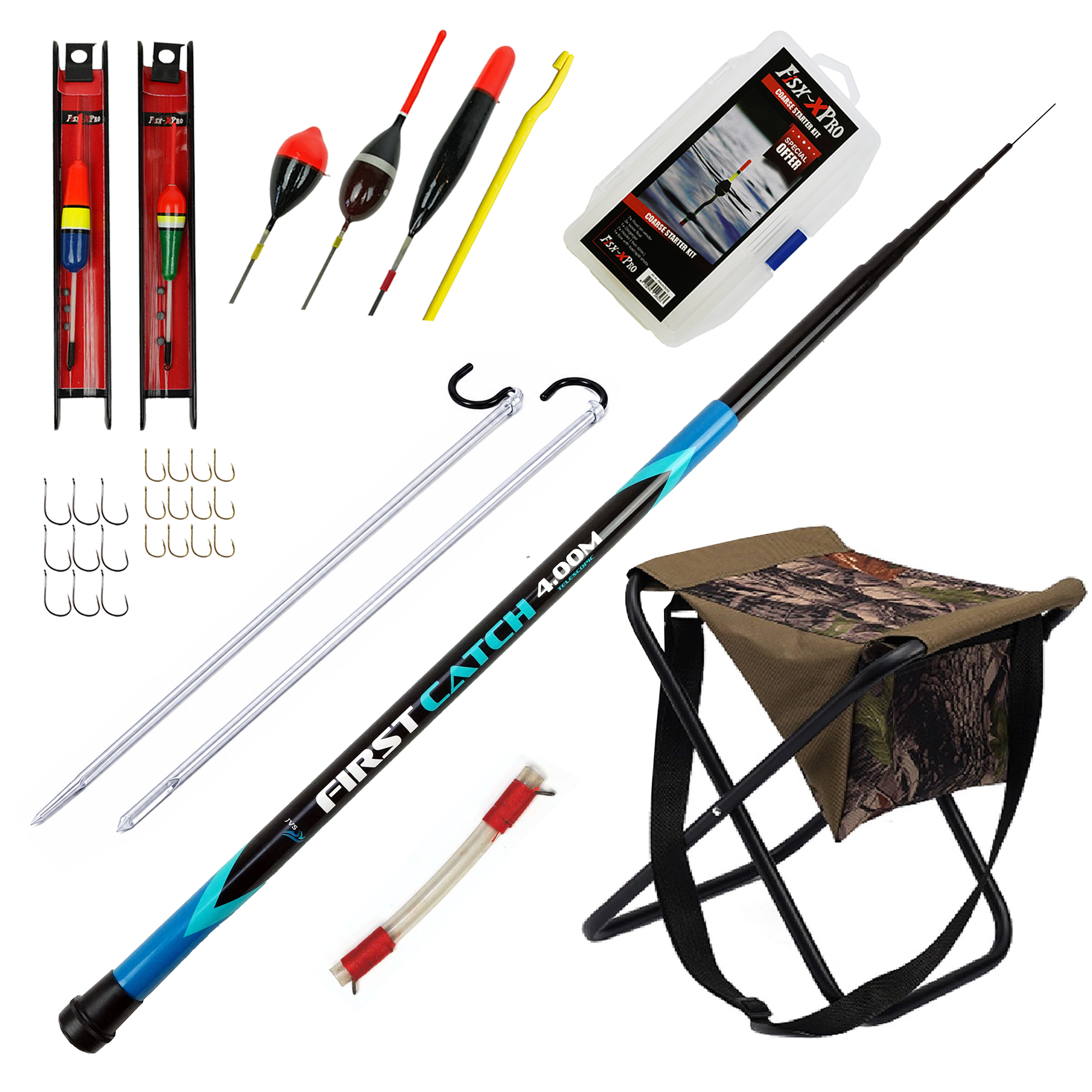 Eurocatch Kiddo Catch Short - Telescopic - 4m Fishing set