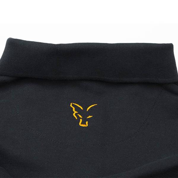 Fox Collection Black/Orange | Polo Shirt | Maat M